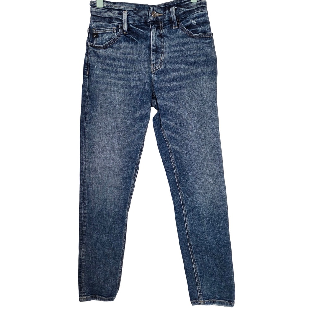 KUT from the Kloth Women's Jeans Size 24 Blue Medium Wash Slim Straight Denim